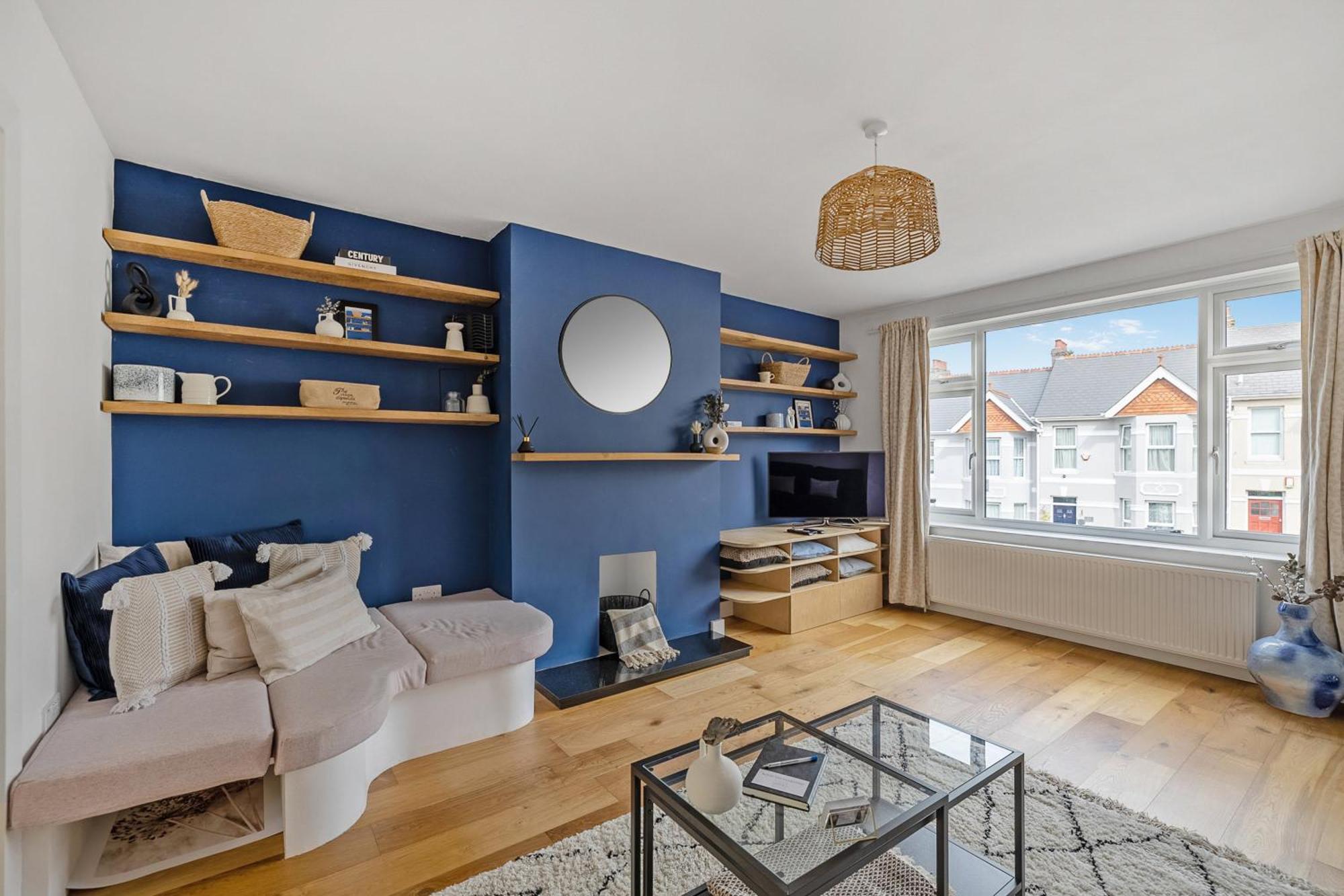 Modern Homely 3 Bed In Central Plymouth W Parking Extérieur photo