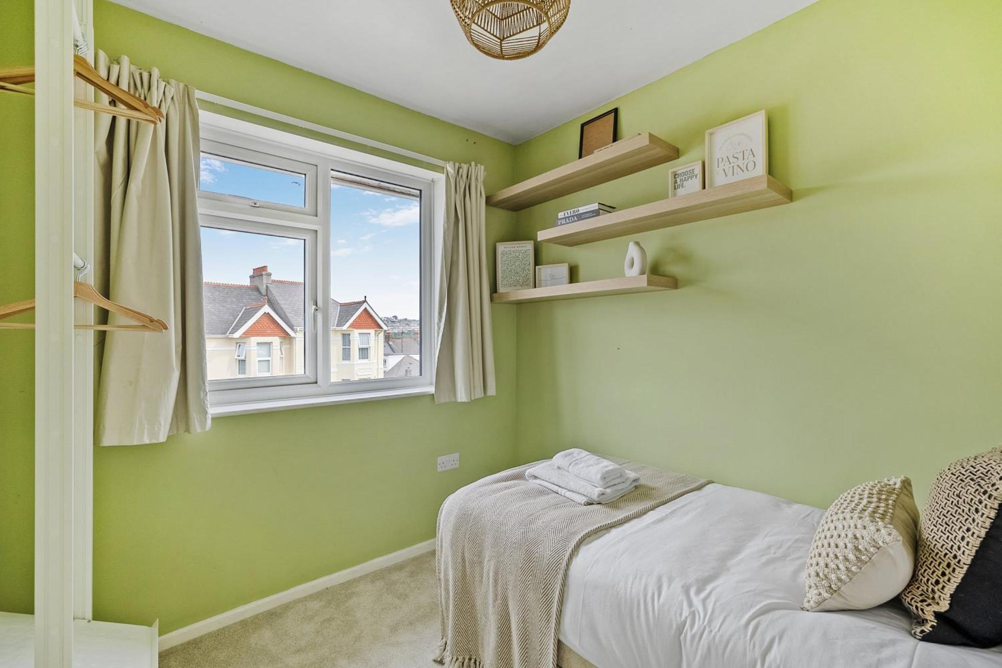 Modern Homely 3 Bed In Central Plymouth W Parking Extérieur photo