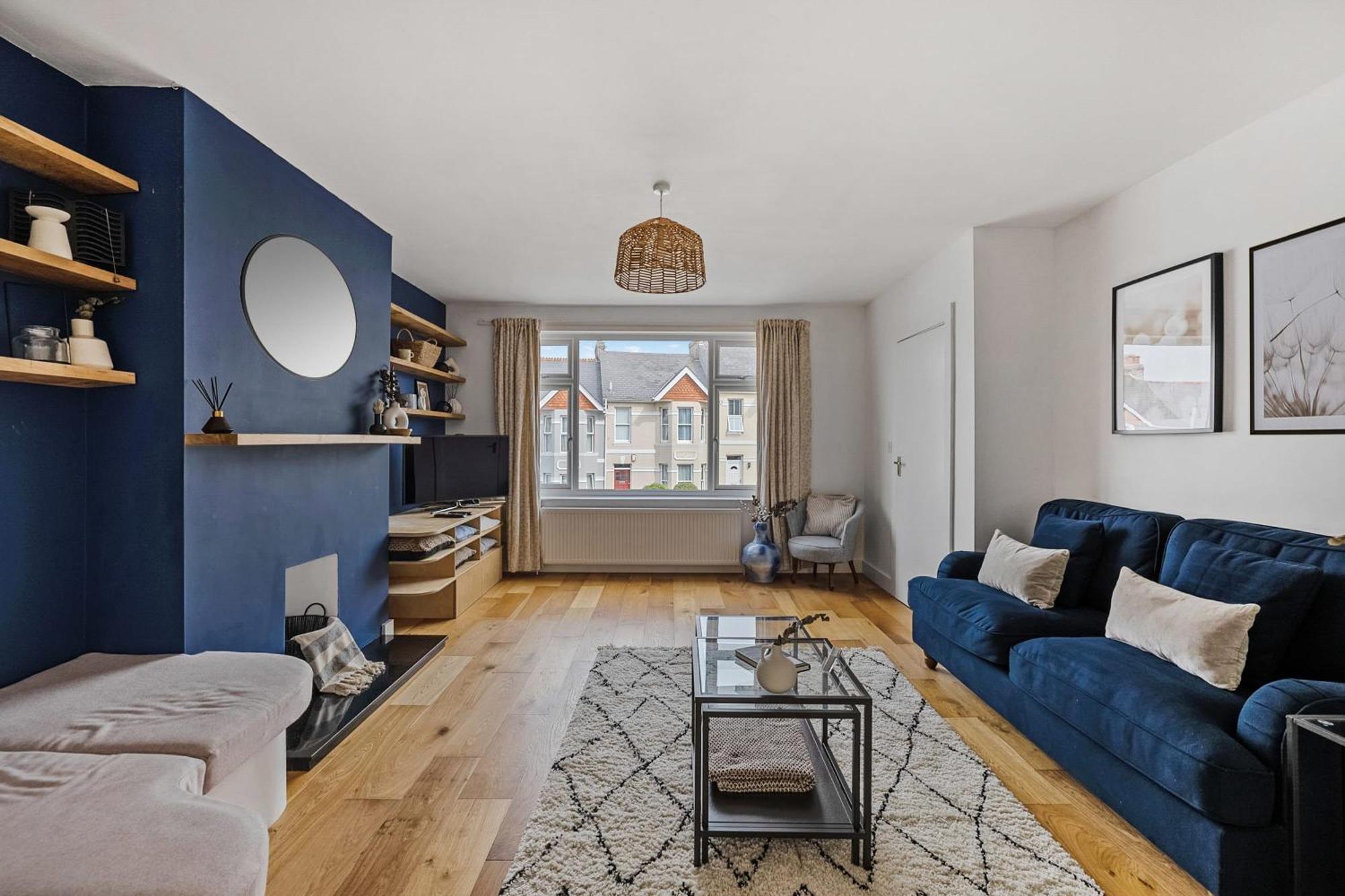 Modern Homely 3 Bed In Central Plymouth W Parking Extérieur photo